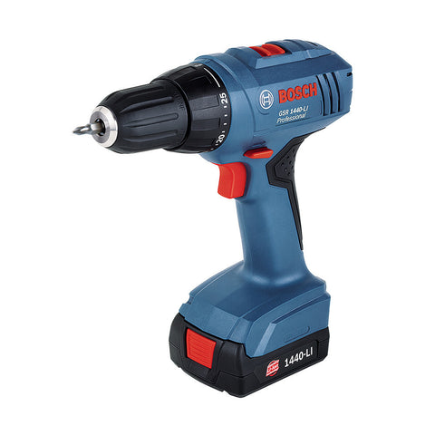 Bosch GSR 1440-LI Professional Cordless Drill-Driver (2 x Battery)