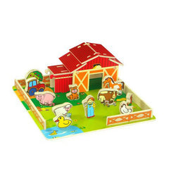 Wooden Farm Set