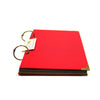 Small Fabric Ring Photo Album (Red)