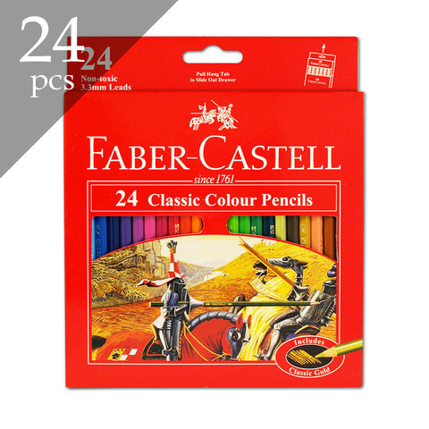 Faber-Castell Classic Colour Pencil (Pack of 24)