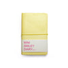 Smilet PVC Notebook (Yellow)