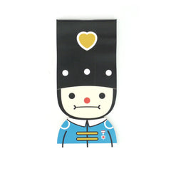 Cute Soldier Notepad - Black